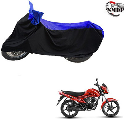 SMDP Two Wheeler Cover for Suzuki(Hayate, Blue, Black)