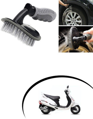 ROYAL AUTO MART Plastic Vehicle Washing  Tyre Cleaner Brush(Pack Of 1)