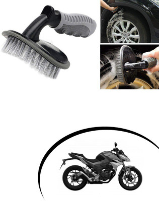 ROYAL AUTO MART Plastic Vehicle Washing  Tyre Cleaner Brush(Pack Of 1)