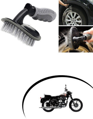 ROYAL AUTO MART Plastic Vehicle Washing  Tyre Cleaner Brush(Pack Of 1)