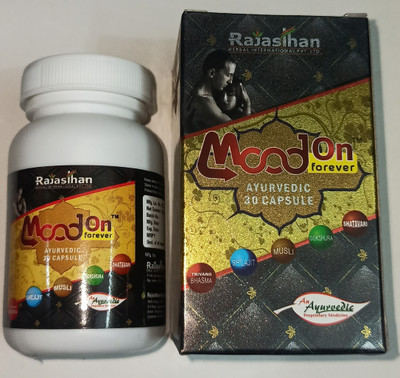 RAJASTHAN HERBALS Mood on forever(Pack of 2, 60 Capsules)