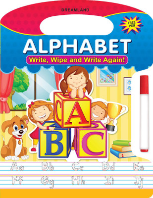 Write and Wipe Book - Alphabets(English, Paperback, unknown)