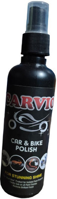 carvio Liquid Car Polish for Chrome Accent, Dashboard, Exterior, Headlight, Leather, Metal Parts, Tyres, Windscreen, Bumper(200 ml)