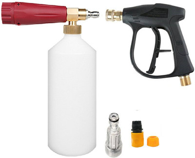 HU CREATIONS High Pressure Washer Spray Gun 1/4'' Quick Release Snow Foam Lance Foam Generator Foam Cannon Quick Connectors Garden Watering Irrigation Hose Couping Connectors Home Garden Accessories Pressure Washer HU CREATIONS High Pressure Washer Spray Gun 1/4'' Quick Release Snow Foam Lance Foam Generator Foam Cannon Quick Connectors Garden Watering Irrigation Hose Couping Connectors Home Garden Accessories Pressure Washer