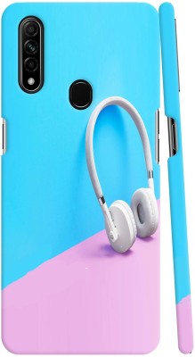 GS PANDA COLLECTIONS Back Cover for OPPO A31(Blue, Pink, Pack of: 1)