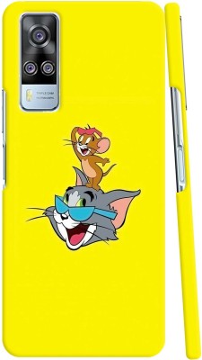 GS PANDA COLLECTIONS Back Cover for VIVO Y51(Yellow, Pack of: 1)