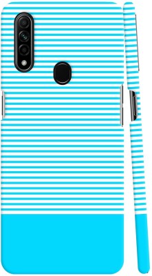 GS PANDA COLLECTIONS Back Cover for OPPO A31(Blue, White, Pack of: 1)