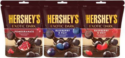 HERSHEY'S pomergrante& blueberry & raspberry Truffles(3 x 100 g)