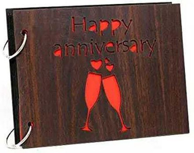 GORANSHI HANDICRAFTS Anniversary Diary showpiece A4 Diary Anniversary Diary 30 Pages(Multicolor)