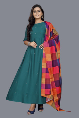 NA Creation Women Kurta Dupatta Set