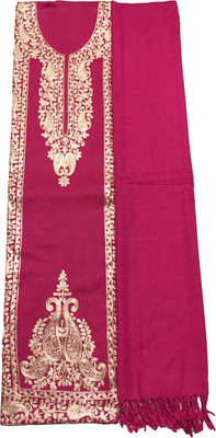 BKRKJ Wool Embroidered Salwar Suit Material