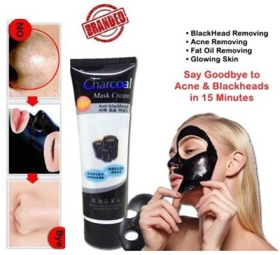 ADJD Best Activated Charcoal Peel Off Face Mask for Acne and Wrinkles(130 g)