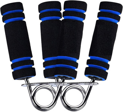 Dr Pacvu Hand Gripper Forearm Exerciser Wrist 2-Piece Fitness Double Foam Hand Gripper Hand Grip/Fitness Grip(Blue)