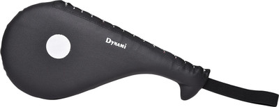 DYNAMi MMA KARATE TAEKWONDO FAN PAD ONE PAIR SINGLE SIDE Kicking Shield Kicking Shield Kicking Shield(Black)