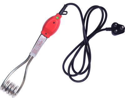 BULLSHOT Water Proof & Shock Proof Red Brass 2000 W Shock Proof Immersion Heater Rod(Water)