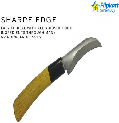 Flipkart SmartBuy 1 Pc Stainless Steel Knife Knife Santoku Blade Japanese 3 inch long Knife & Durable for Cutting Meat