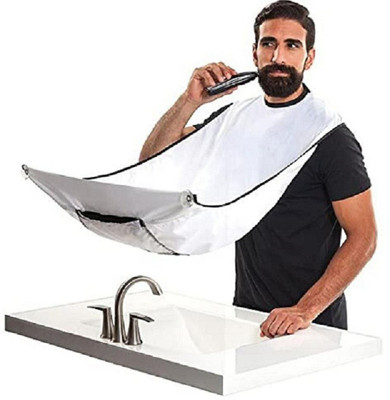 PGK TRADERS Shaving Beard Bib Grooming Apron With 2 Suction Cups Makeup Apron