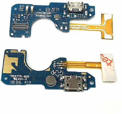 Shinzo Micro USB Charging Board Port Mic Flex Ribbon Jack Connector Compatible With Itel S21 (OG) - Charging PCB Complete Flex