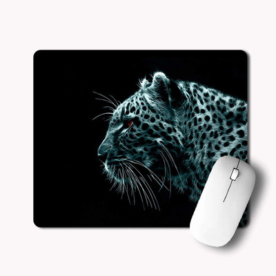 ZORI Non-Slip Tiger, Panther Printed Mouse Pad for Gaming Computer, Laptop, PC Mouse Pad Non Slip Base Mousepad(Black)
