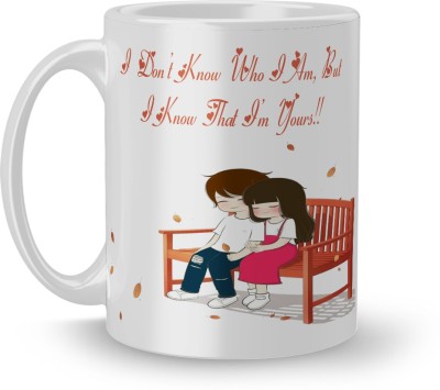 Beautum I AM YOURS Ceramic (350ml) Coffee Model NO: Single13 Ceramic Coffee Mug(350 ml)