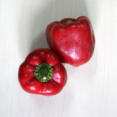 Foscos Red capsicum vegetable hybrid seeds Seed(100 per packet)