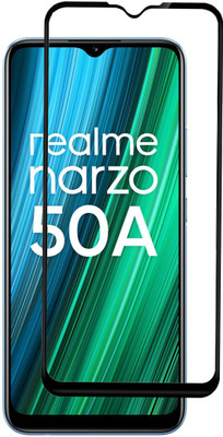 Gorilla Glass Edge To Edge Tempered Glass for ; realme Narzo 50A, realme Narzo 50i -(Pack of 1)
