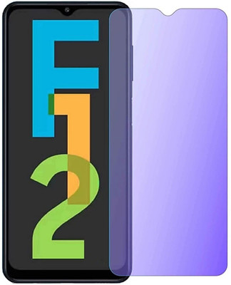 FlipSmartGuard Screen Guard for Anti-Blue Ray Tempered Glass Screen Protector Designed For Samsung Galaxy F12 / Samsung Galaxy M12 / Samsung A12 ( Pack of 1)(Pack of 1)