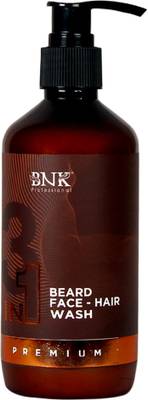 BNK Professional Premium 3 in 1 Hair Wash Like, Head Hair Wash, Beard Hair Wash, Face Wash Daily Usage Formula
