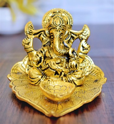 Shilp Saga Decorative Showpiece  -  28 cm(Metal, Gold)