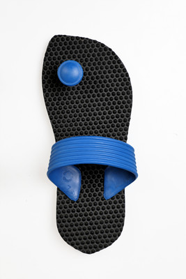 Fischer Men Flip Flops(Blue , 9)