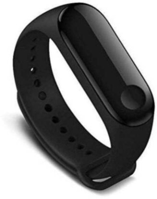 V&Y Black Digital LED Band Watch(Black Strap, Size : Free Size)