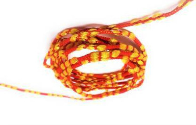 Oymyakon Red Yellow Thread(10 m Pack of1)