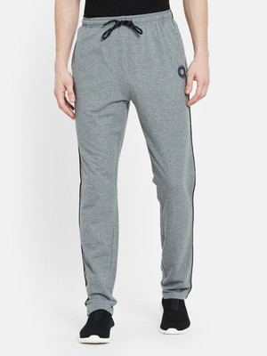 Octave Solid Men Grey Track Pants