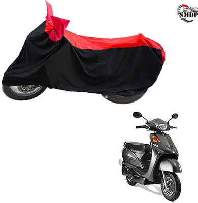 SMDP Two Wheeler Cover for Indus(Yo EXL, Red, Black)