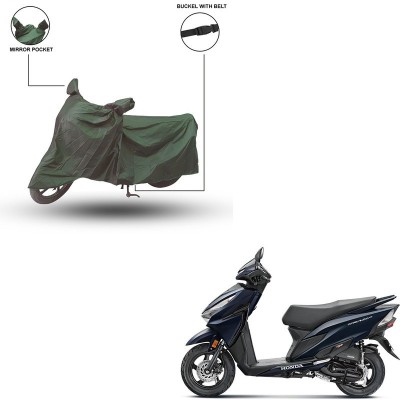 Mdstar Waterproof Two Wheeler Cover for Honda(Grazia, Green)