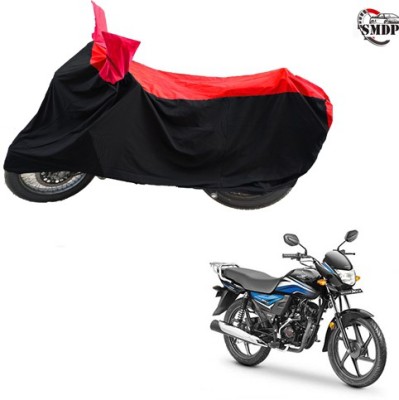 SMDP Two Wheeler Cover for Honda(Dream Neo, Red, Black)