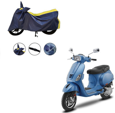 Trader's Stop Two Wheeler Cover for Vespa(Vespa SXL 125, Yellow)