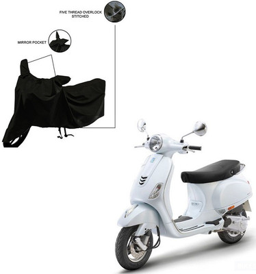Pop Shade Two Wheeler Cover for Vespa(Vespa, Black)