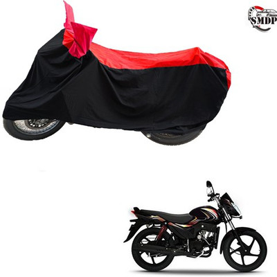 SMDP Two Wheeler Cover for Mahindra(Pantero, Red, Black)