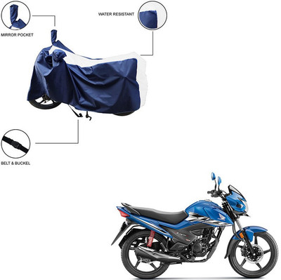Pop Shade Two Wheeler Cover for Honda(Livo, White)