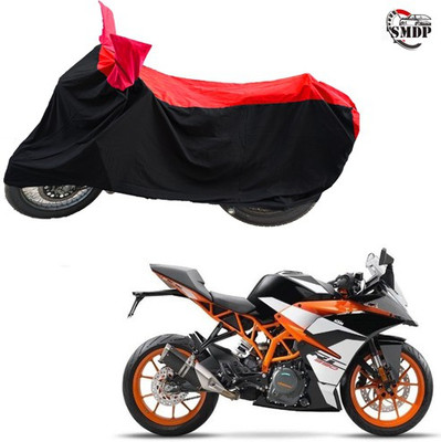 SMDP Two Wheeler Cover for KTM(RD 350, Red, Black)