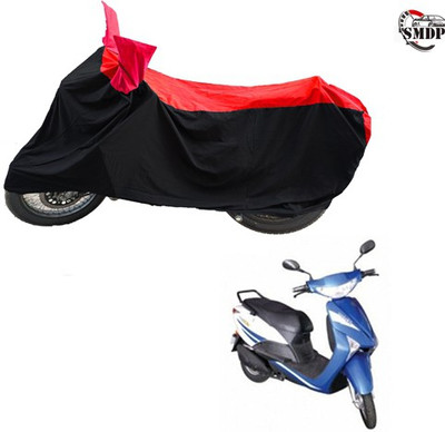 SMDP Two Wheeler Cover for Indus(Yo Xplor, Red, Black)