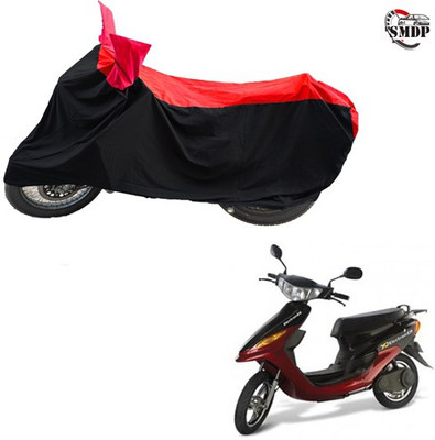 SMDP Two Wheeler Cover for Indus(Yo Style, Red, Black)