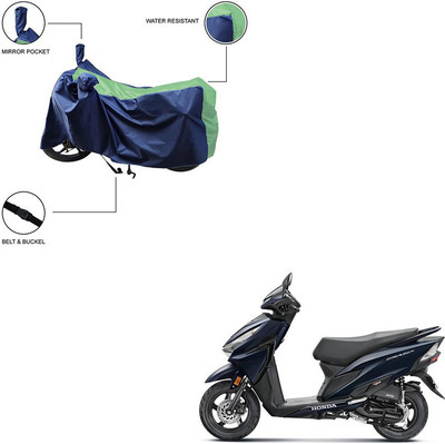 Pop Shade Two Wheeler Cover for Honda(Grazia, Green)