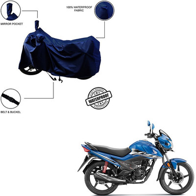 Home Ark Waterproof Two Wheeler Cover for Honda(Livo, Blue)
