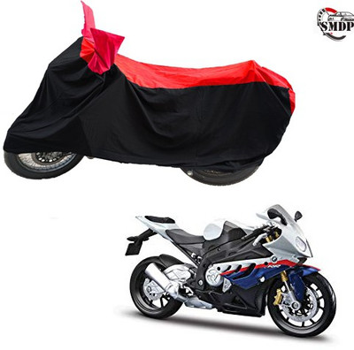 SMDP Two Wheeler Cover for BMW(X1, Red, Black)