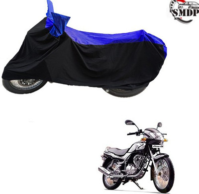 SMDP Two Wheeler Cover for TVS(Fiero F2, Blue, Black)