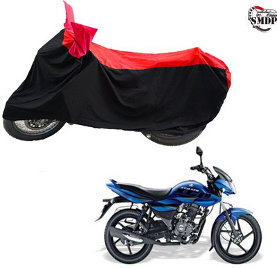 SMDP Two Wheeler Cover for Hero(XCD 125cc, Red, Black)