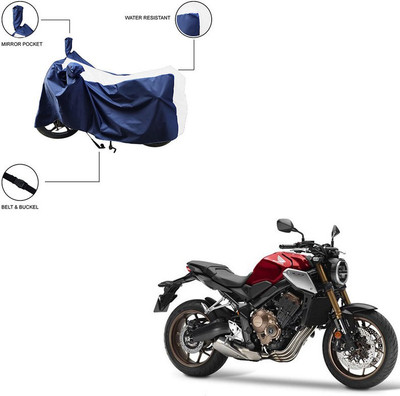 Pop Shade Two Wheeler Cover for Honda(White)