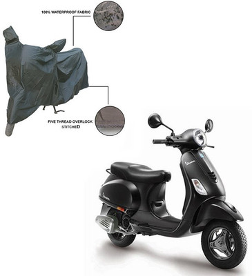 Pop Shade Two Wheeler Cover for Vespa(Grey)